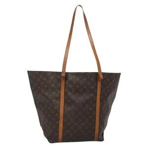 LOUIS VUITTON Monogram Sac Shopping GM Tote Bag